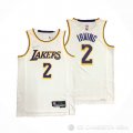 Camiseta Kyrie Irving #2 Los Angeles Lakers Association Blanco