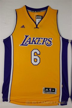 Camiseta Clarkson #6 Los Angeles Lakers Amarillo