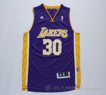 Camiseta Randle #30 Los Angeles Lakers Purpura
