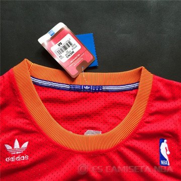 Camiseta Nata Iverson #3 Philadelphia 76ers Rojo