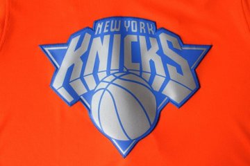 Camiseta Anthony #7 Knicks 2013 Navidad Naranja