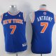 Camiseta Anthony #7 New York Knicks Nino Azul