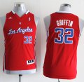 Camiseta Griffi #32 Los Angeles Clippers Nino Rojo