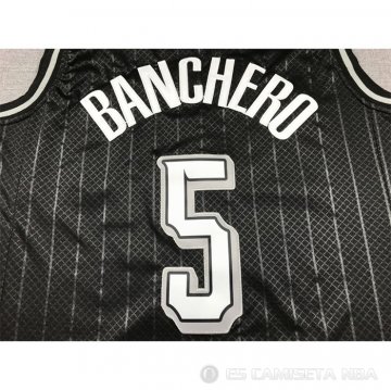 Camiseta Paolo Banchero #5 Orlando Magic Ciudad 2023-24 Azul