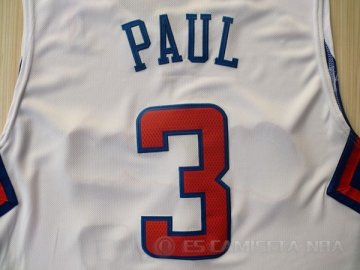 Camiseta Paul #3 Los Angeles Clippers Blanco