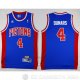 Camiseta Dumars #4 Detroit Pistons Azul