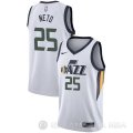 Camiseta Raul Neto #25 Utah Jazz Association 2017-18 Blanco