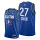 Camiseta Rudy Gobert #27 All Star 2020 Utah Jazz Azul