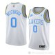 Camiseta Russell Westbrook #0 Los Angeles Lakers Classic 2022-23 Blanco