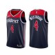 Camiseta Russell Westbrook NO 4 Washington Wizards Association 2020-21 Azul