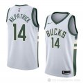 Camiseta Sean Kilpatrick #14 Milwaukee Bucks Association 2018 Blanco