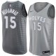 Camiseta Shabazz Muhammad #15 Minnesota Timberwolves Ciudad 2018 Gris