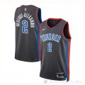 Camiseta Shai Gilgeous-Alexander #2 Oklahoma City Thunder Ciudad 2022-23 Gris