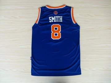 Camiseta Smith #8 New York Knicks Azul