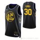 Camiseta Stephen Curry #30 Golden State Warriors Ciudad 2021-22 Negro