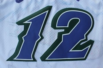 Camiseta Stockton #12 Utah Jazz Blanco