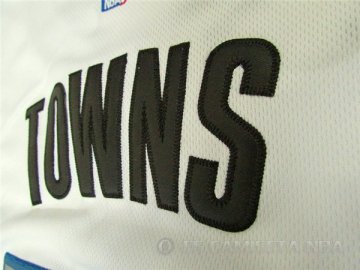 Camiseta Towns #32 Minnesota Timberwolves Blanco