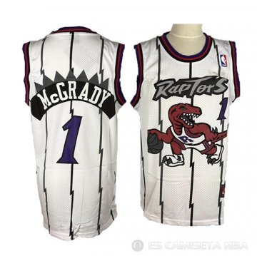 Camiseta Tracy McGrady #1 Philadelphia 76ers Retro Blanco