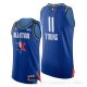 Camiseta Trae Young #11 All Star 2020 Eastern Conference Azul
