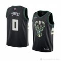 Camiseta Trevon Duval #0 Milwaukee Bucks Statement 2018 Negro