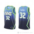 Camiseta Trey Burke #32 Dallas Mavericks Ciudad 2020 Azul