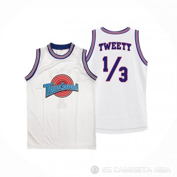 Camiseta Tweety Tune Squad Nino Blanco