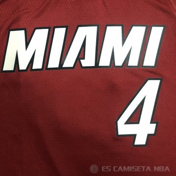 Camiseta Victor Oladipo #4 Miami Heat Statement 2020-21 Rojo