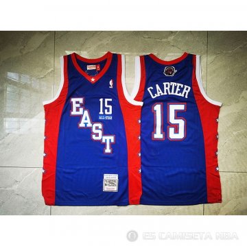 Camiseta Vince Carter NO 15 All Star 2004 Azul