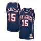 Camiseta Vince Carter NO 15 Brooklyn Nets Retro Azul