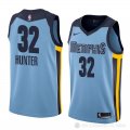 Camiseta Vincent Hunter #32 Memphis Grizzlies Statement 2018 Azul