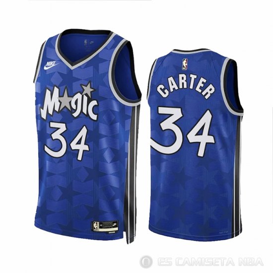 Camiseta Wendell Carter #34 Orlando Magic Classic 2023-24 Azul - Haga un click en la imagen para cerrar