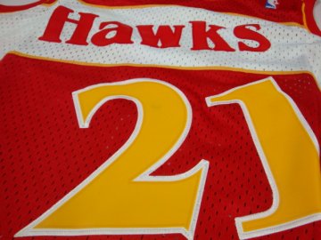Camiseta Wilkins #21 Atlanta Hawks Rojo