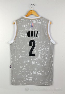 Camiseta Wizards Wall #2 Luces de la ciudad Gris