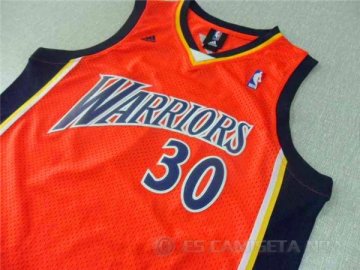 Camiseta retro Curry #30 Golden State Warriors Naranja