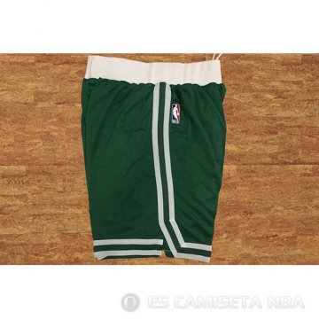 Pantalone Boston Celtics 2017-18 Verde