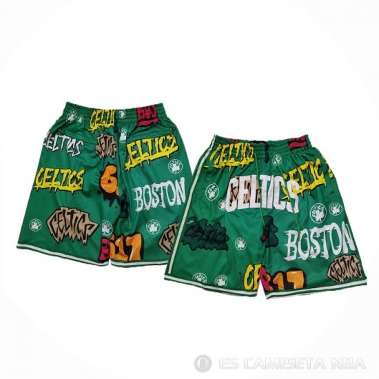 Pantalone Boston Celtics Just Don 2024 Verde - Haga un click en la imagen para cerrar