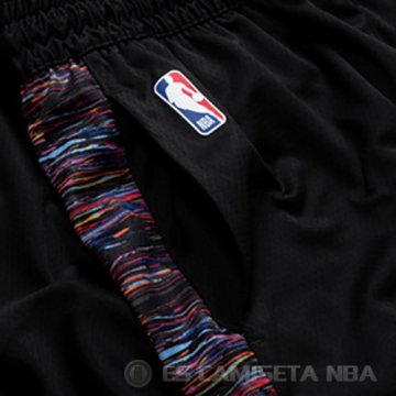 Pantalone Brooklyn Nets Ciudad 2019 Negro