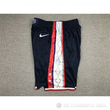 Pantalone Brooklyn Nets Ciudad 2021-22 Azul