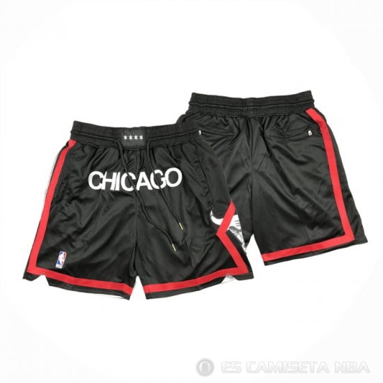 Pantalone Chicago Bulls Ciudad Just Don 2023-24 Negro - Haga un click en la imagen para cerrar