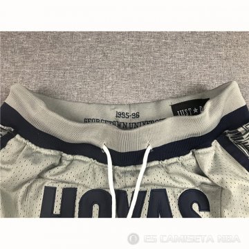 Pantalone Georgetown Hoyas Just Don 1995-96 Gris