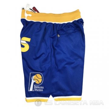 Pantalone Indiana Pacers Just Don 2019 Azul