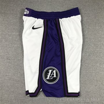 Pantalone Los Angeles Lakers Ciudad 2022-23 Blanco