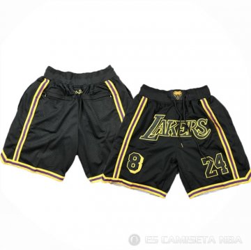 Pantalone Los Angeles Lakers Just Don Negro