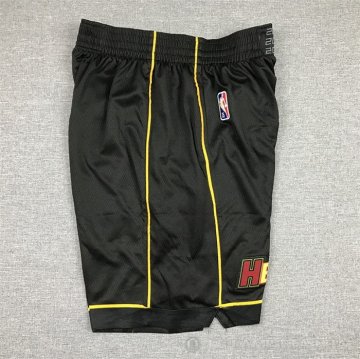 Pantalone Miami Heat Ciudad 2021-22 Negro