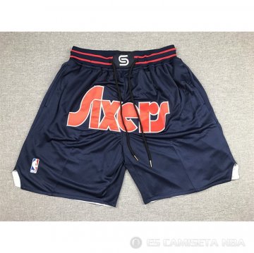 Pantalone Philadelphia 76ers Ciudad Just Don 2021-22 Azul