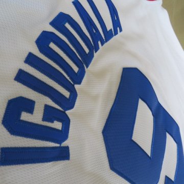 Camiseta Igudala #9 Nuggets ABA Blanco
