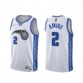 Camiseta Al-Farouq Aminu NO 2 Orlando Magic Earned 2020-21 Blanco