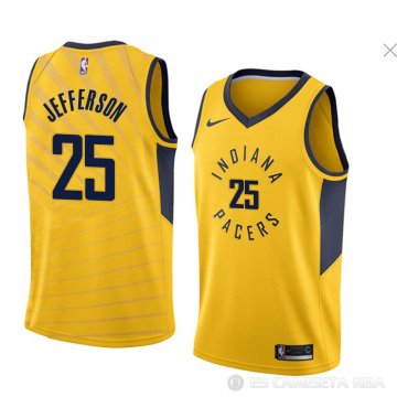 Camiseta Al Jefferson #25 Indiana Pacers Statement 2018 Amarillo