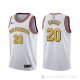 Camiseta Alec Burks #20 Golden State Warriors Classic Blanco