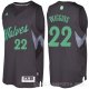 Camiseta Andrew Wiggins #22 Minnesota Timberwolves Navidad 2016 Negro